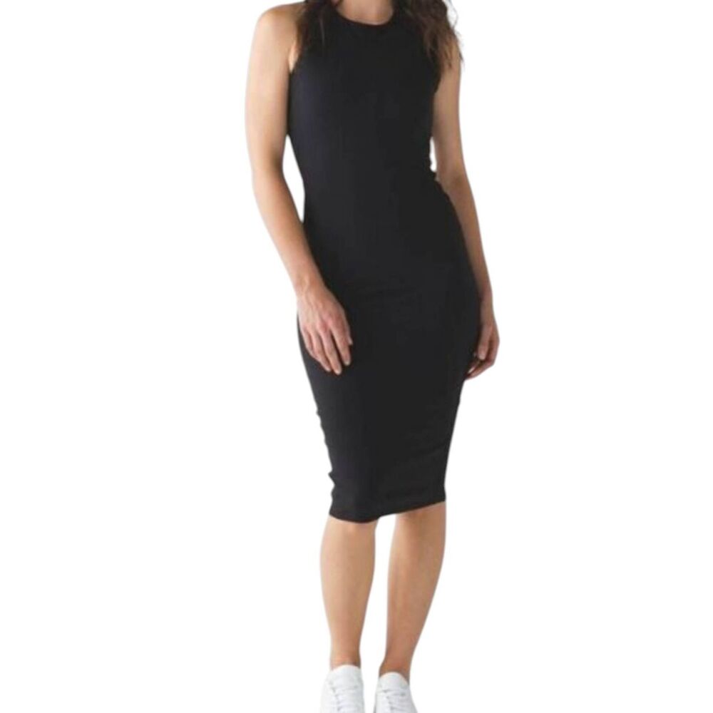 NWT LULULEMON ATHLETICA Picnic Play Dress 'Black' Size 4